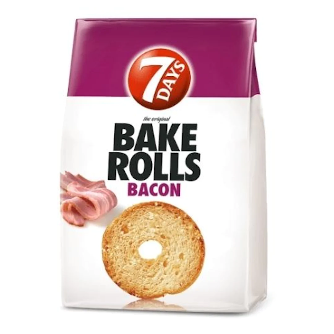 7 Days Bake Rolls Bacon 80g